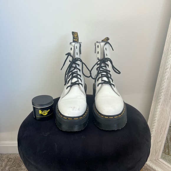 Dr. Martens white Jadon boots - Picture 5 of 5